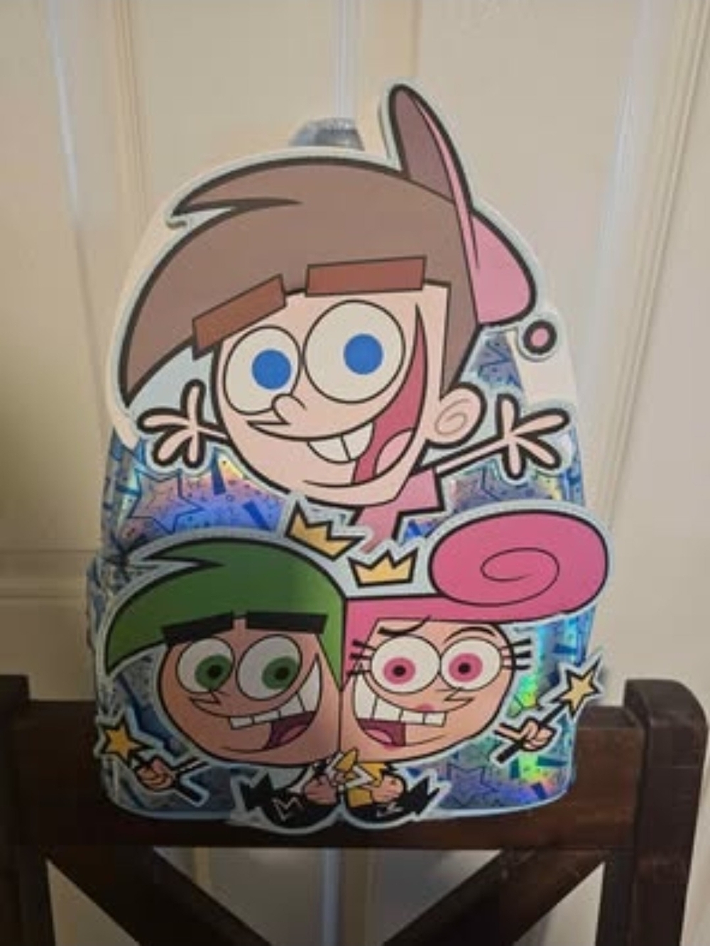 Loungefly NYCC Exclusive The Fairly OddParents Mini Backpack NWT Glow In Dark